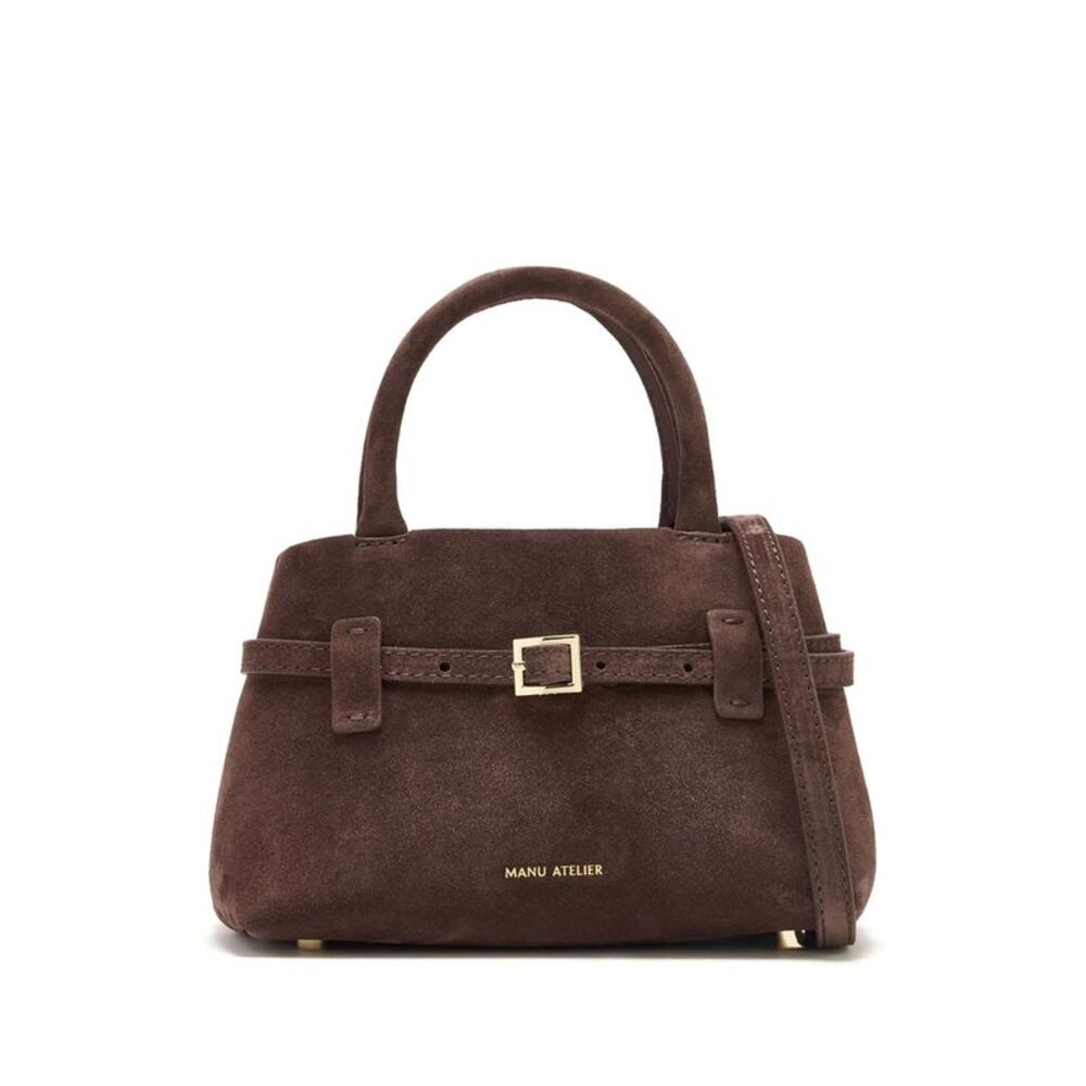 Manu Atelier Brown Tote Bags Women